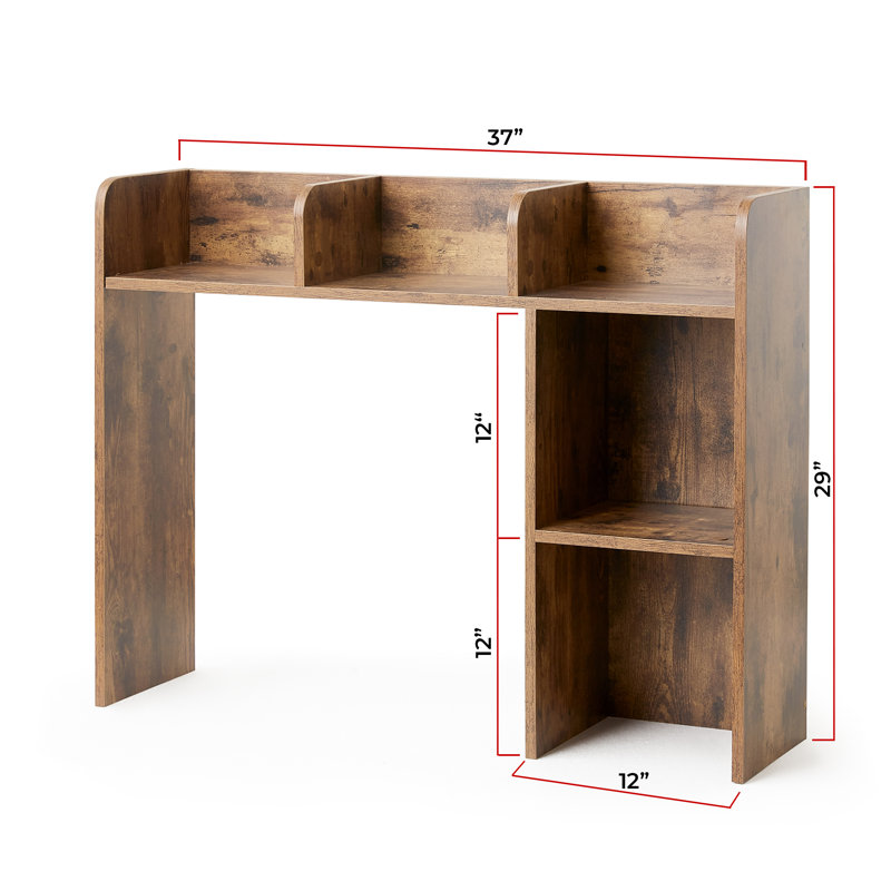 DormCo Classic Dorm Desk Bookshelf Firewood Wayfair